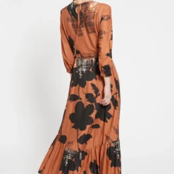 Ana Alcazar Maxi Jurk Bapna -Goedkope Mooie Kled Winkel ana alcazar 048062 29684