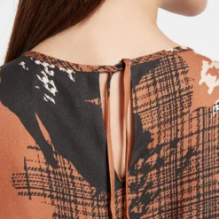 Ana Alcazar Maxi Jurk Bapna -Goedkope Mooie Kled Winkel ana alcazar 048062 29686