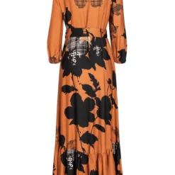 Ana Alcazar Maxi Jurk Bapna -Goedkope Mooie Kled Winkel ana alcazar 048062 29687