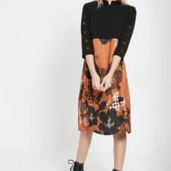 Ana Alcazar Mix Jurk Bapte