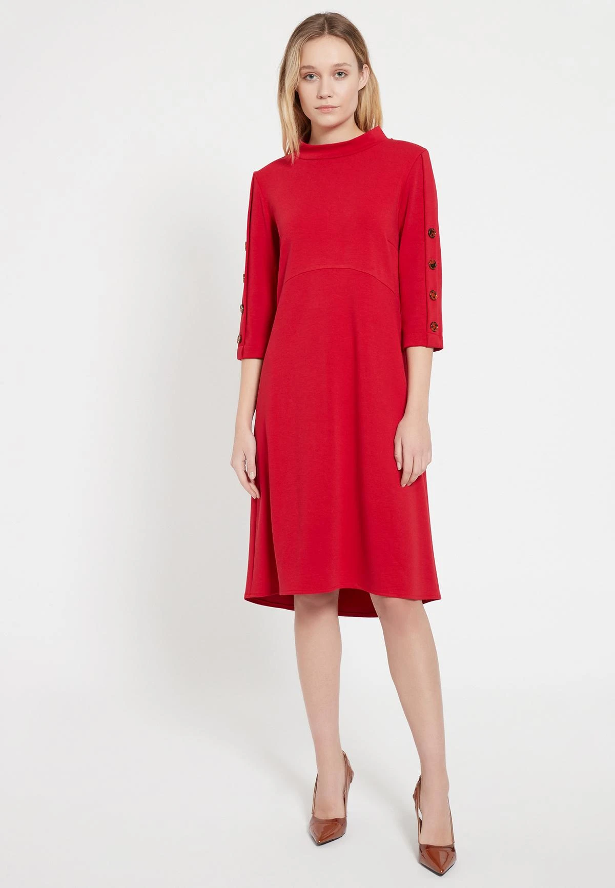 Ana Alcazar A-Lijn Jurk Bawak 1 Ana Alcazar A-Lijn Jurk Bawak