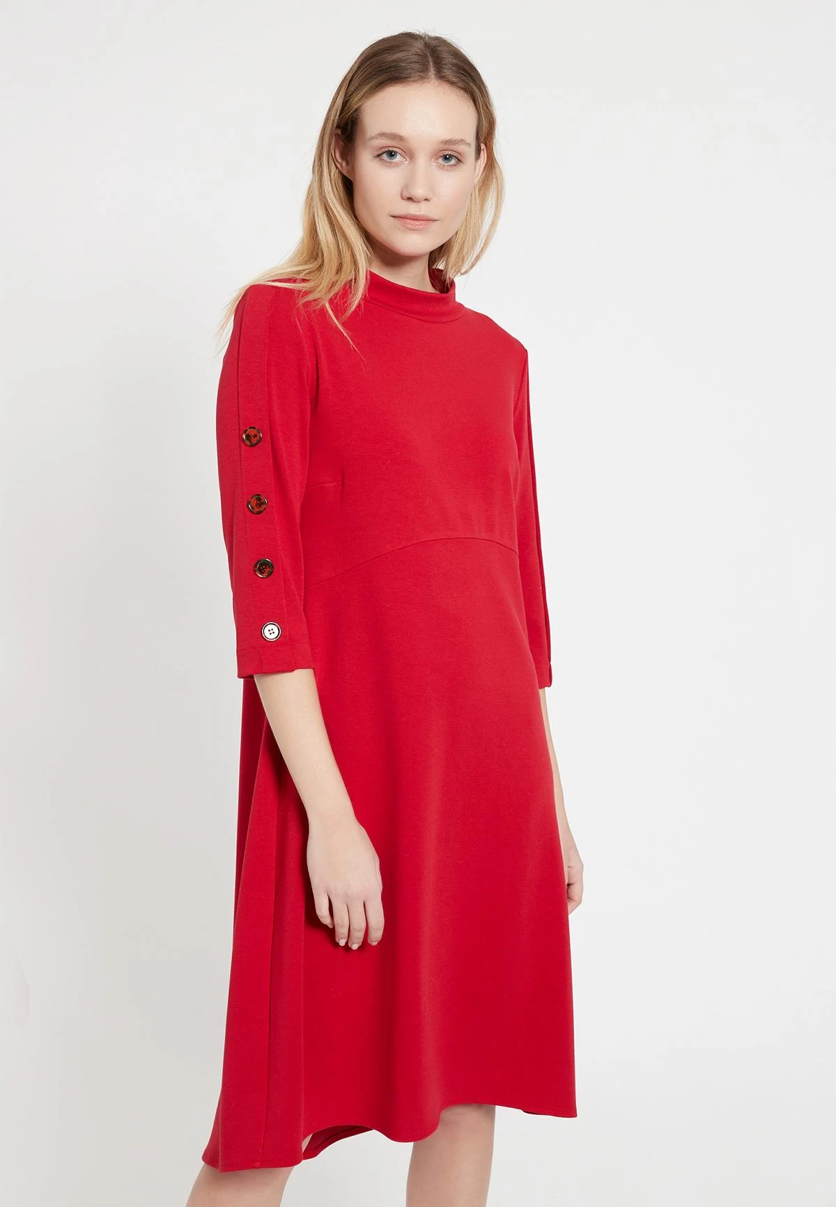 Ana Alcazar A-Lijn Jurk Bawak 2 Ana Alcazar A-Lijn Jurk Bawak - Afbeelding 2