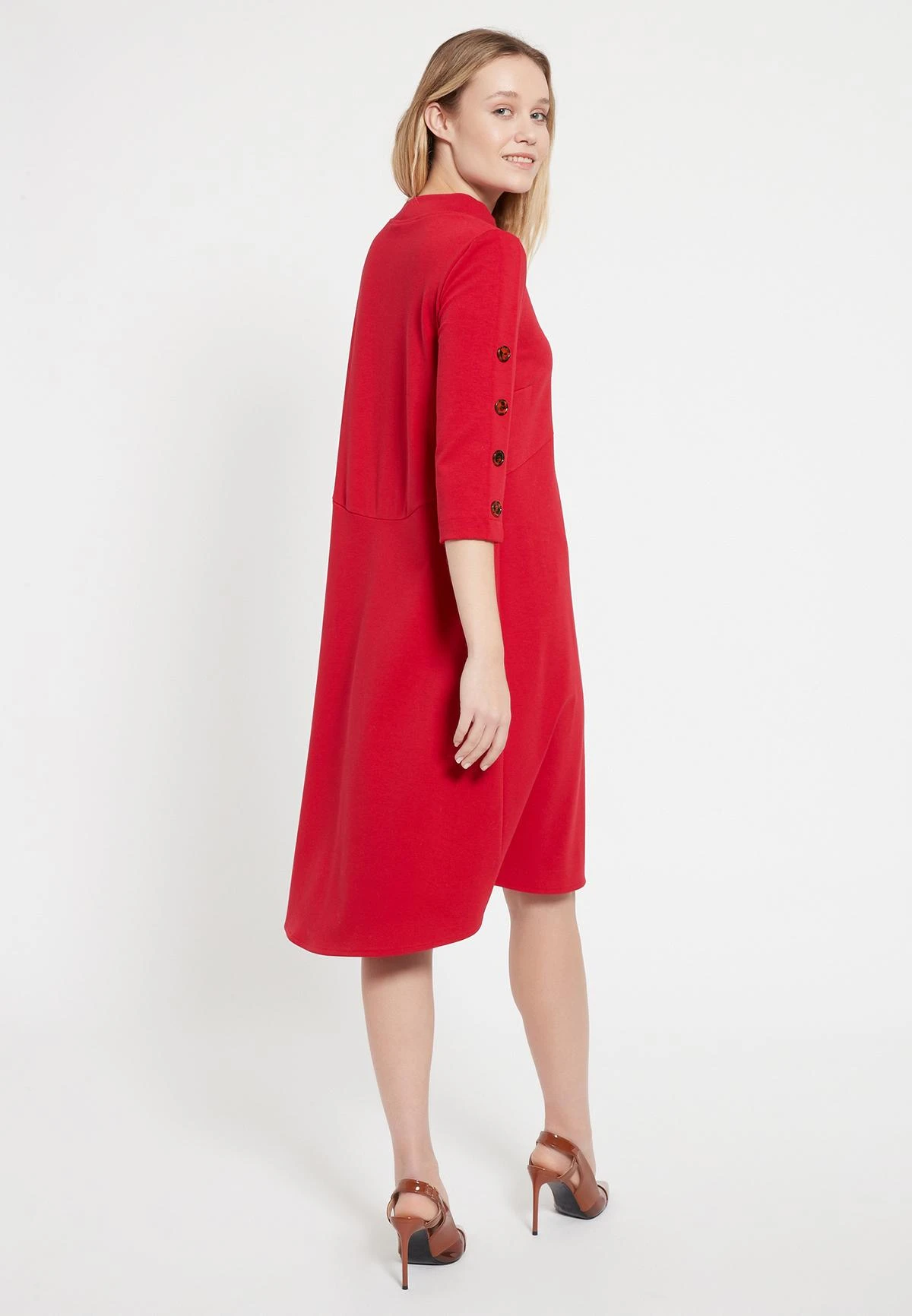 Ana Alcazar A-Lijn Jurk Bawak 3 Ana Alcazar A-Lijn Jurk Bawak - Afbeelding 3