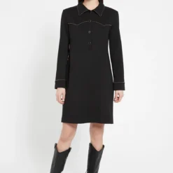 Ana Alcazar Studs Jurk Bazus