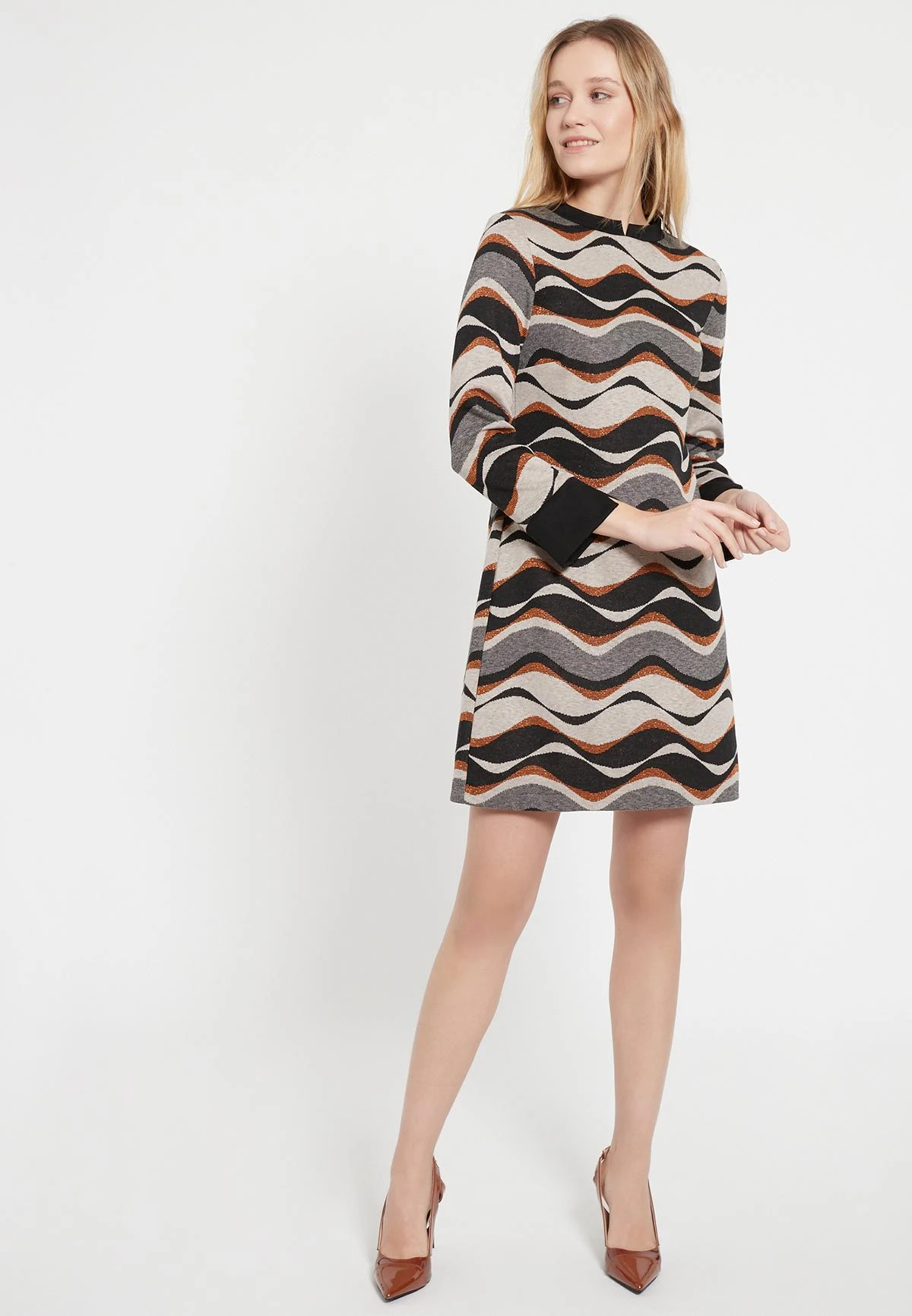 Ana Alcazar A-Lijn Jurk Befte 1 Ana Alcazar A-Lijn Jurk Befte