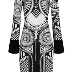 Ana Alcazar Manchetten Jurk Bekmi -Goedkope Mooie Kled Winkel ana alcazar 048131 29811