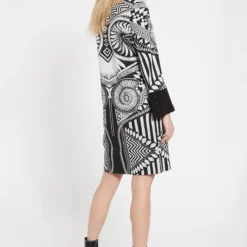 Ana Alcazar Manchetten Jurk Bekmi -Goedkope Mooie Kled Winkel ana alcazar 048131 29814