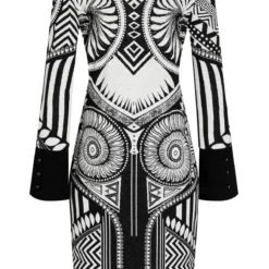 Ana Alcazar Manchetten Jurk Bekmi -Goedkope Mooie Kled Winkel ana alcazar 048131 29816