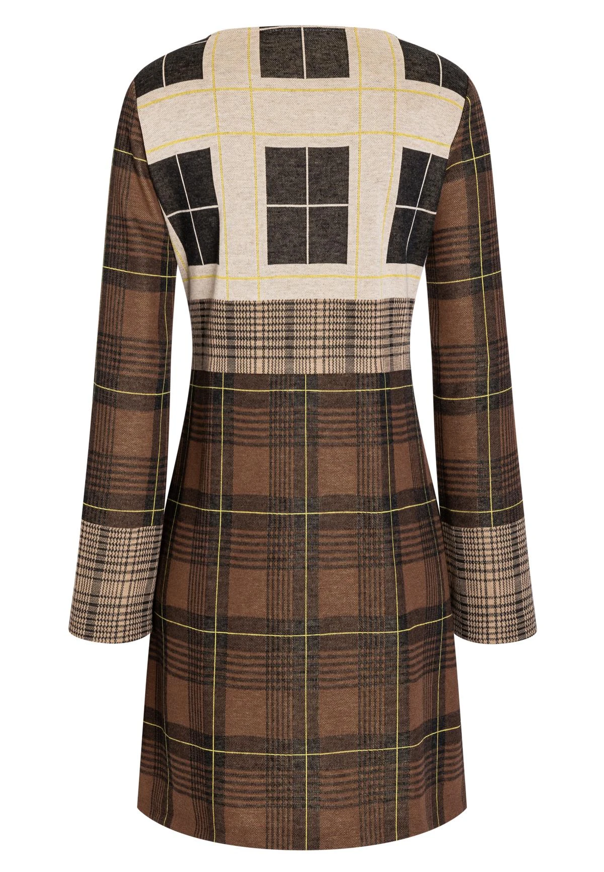 Ana Alcazar Geruite Jurk Belly 5 Ana Alcazar Geruite Jurk Belly - Afbeelding 5