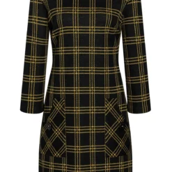 Ana Alcazar Geruite Jurk Bemly -Goedkope Mooie Kled Winkel ana alcazar 048147 2985 8001