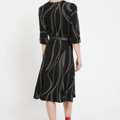 Ana Alcazar Godet Jurk Beole -Goedkope Mooie Kled Winkel ana alcazar 048161 2988 9104