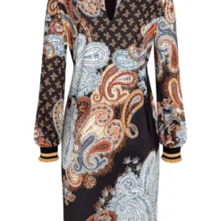 Ana Alcazar Print Jurk Bessy -Goedkope Mooie Kled Winkel ana alcazar 048170 29918