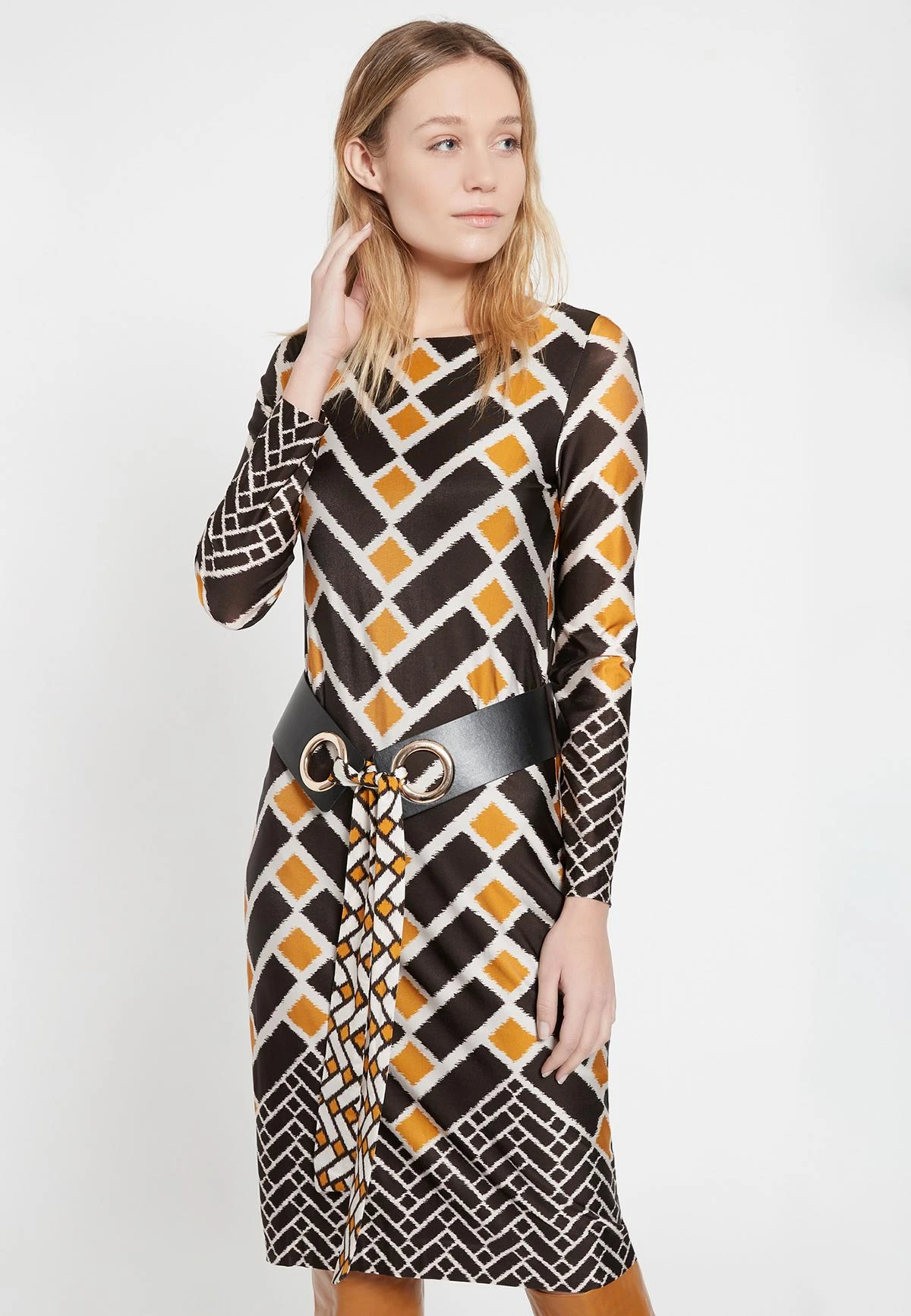 Ana Alcazar Riem Jurk Betly 2 Ana Alcazar Riem Jurk Betly - Afbeelding 2