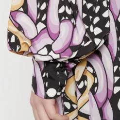 Ana Alcazar Blouse Jurk Bevis -Goedkope Mooie Kled Winkel ana alcazar 048179 29936