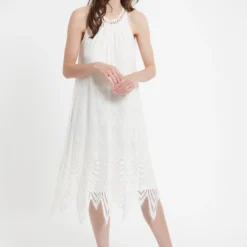 Ana Alcazar Neckholder Jurk Cafis