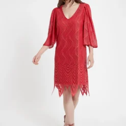 Ana Alcazar Kant Jurk Cafos