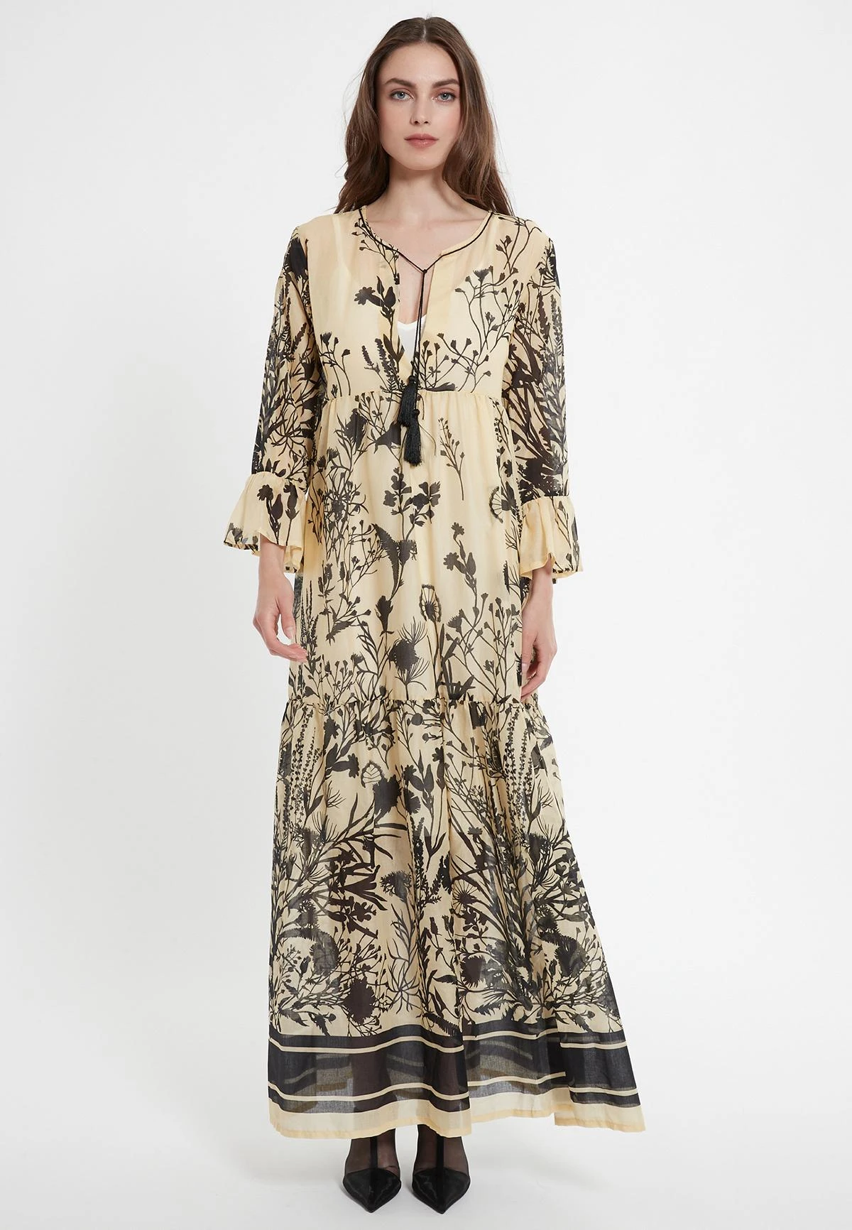 Ana Alcazar Lange Boho Jurk Carra 1 Ana Alcazar Lange Boho Jurk Carra