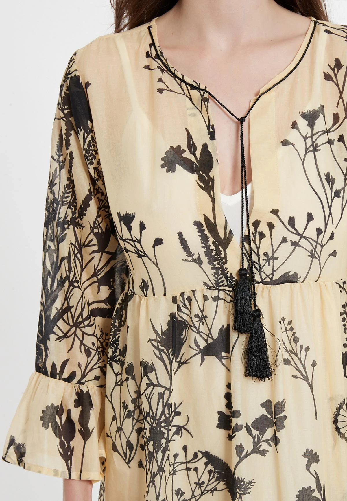 Ana Alcazar Lange Boho Jurk Carra 4 Ana Alcazar Lange Boho Jurk Carra - Afbeelding 4