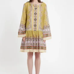 Ana Alcazar Volant Jurk Cata