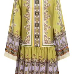 Ana Alcazar Volant Jurk Cata -Goedkope Mooie Kled Winkel ana alcazar 048306 3032 9107