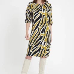 Ana Alcazar Korte Mouwen Jurk Cedie