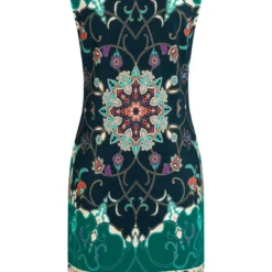 Ana Alcazar Print Jurk Cehas -Goedkope Mooie Kled Winkel ana alcazar 048348 3043 9106