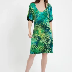 Ana Alcazar Korte Mouwen Jurk Cekai