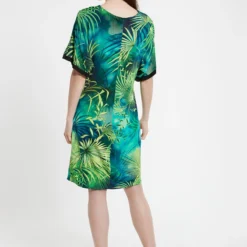 Ana Alcazar Korte Mouwen Jurk Cekai -Goedkope Mooie Kled Winkel ana alcazar 048356 3045 9104