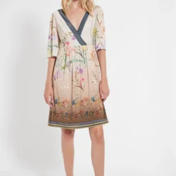 Ana Alcazar Korte Mouwen Jurk Celba