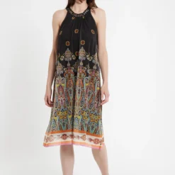 Ana Alcazar Neckholder Jurk Cemma