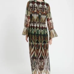 Ana Alcazar Maxi Jurk Ceosi -Goedkope Mooie Kled Winkel ana alcazar 048391 3053 9104