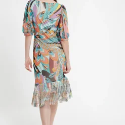 Ana Alcazar Franjes Jurk Cepal -Goedkope Mooie Kled Winkel ana alcazar 048393 3054 9104