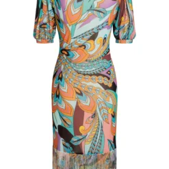 Ana Alcazar Franjes Jurk Cepal -Goedkope Mooie Kled Winkel ana alcazar 048393 3054 9107