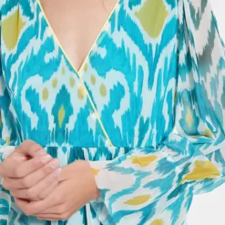 Ana Alcazar Empire Jurk Cerol -Goedkope Mooie Kled Winkel ana alcazar 048402 3056 9105