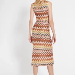 Ana Alcazar Gebreide Jurk Ciasy -Goedkope Mooie Kled Winkel ana alcazar 048409 3058 9105