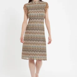 Ana Alcazar Franjes Jurk Ciba