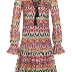 Ana Alcazar Volant Jurk Cidea -Goedkope Mooie Kled Winkel ana alcazar 048419 3060 9101