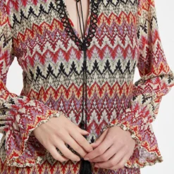 Ana Alcazar Volant Jurk Cidea -Goedkope Mooie Kled Winkel ana alcazar 048419 3060 9105