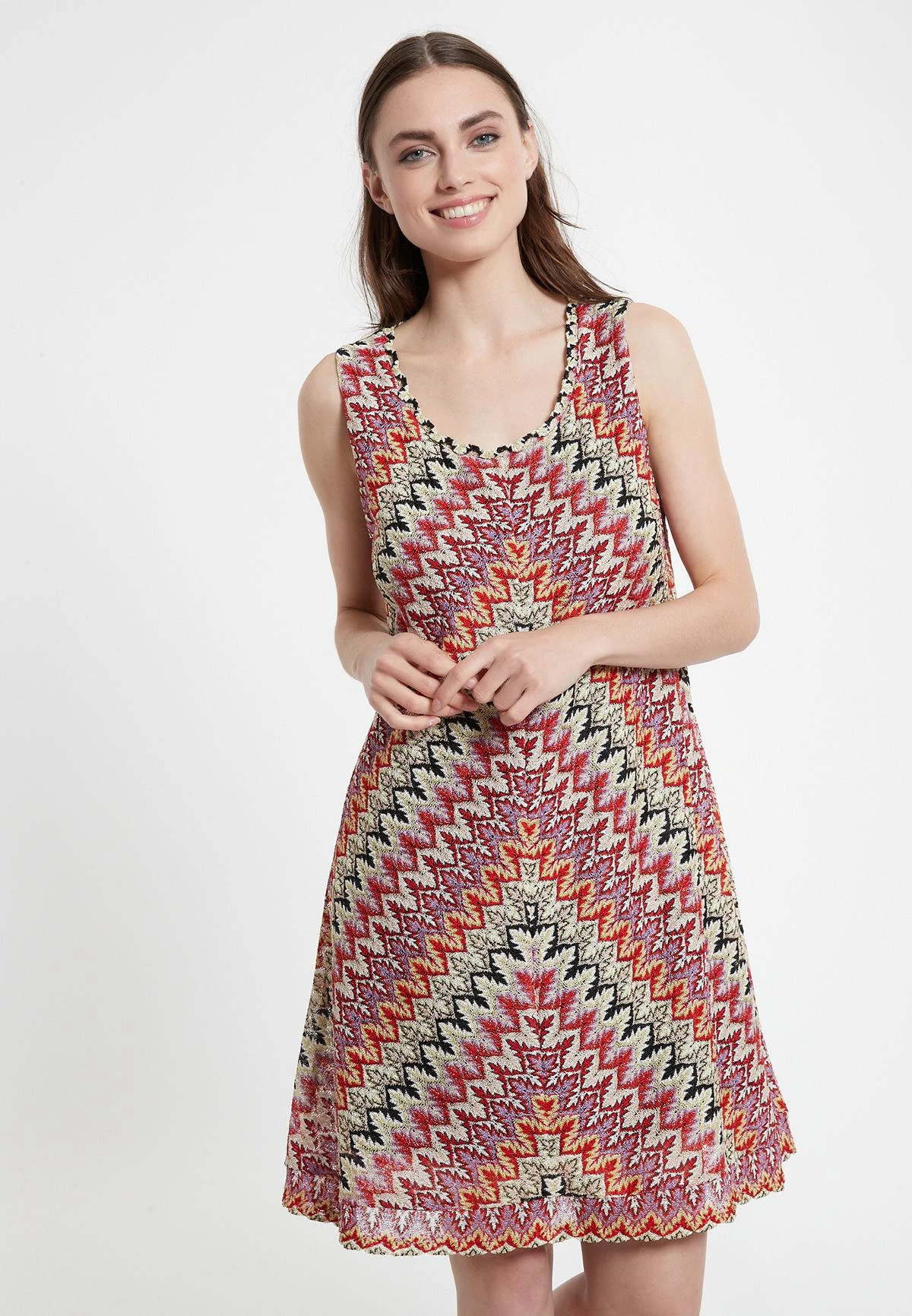 Ana Alcazar A-Lijn Jurk Cidar 2 Ana Alcazar A-Lijn Jurk Cidar - Afbeelding 2