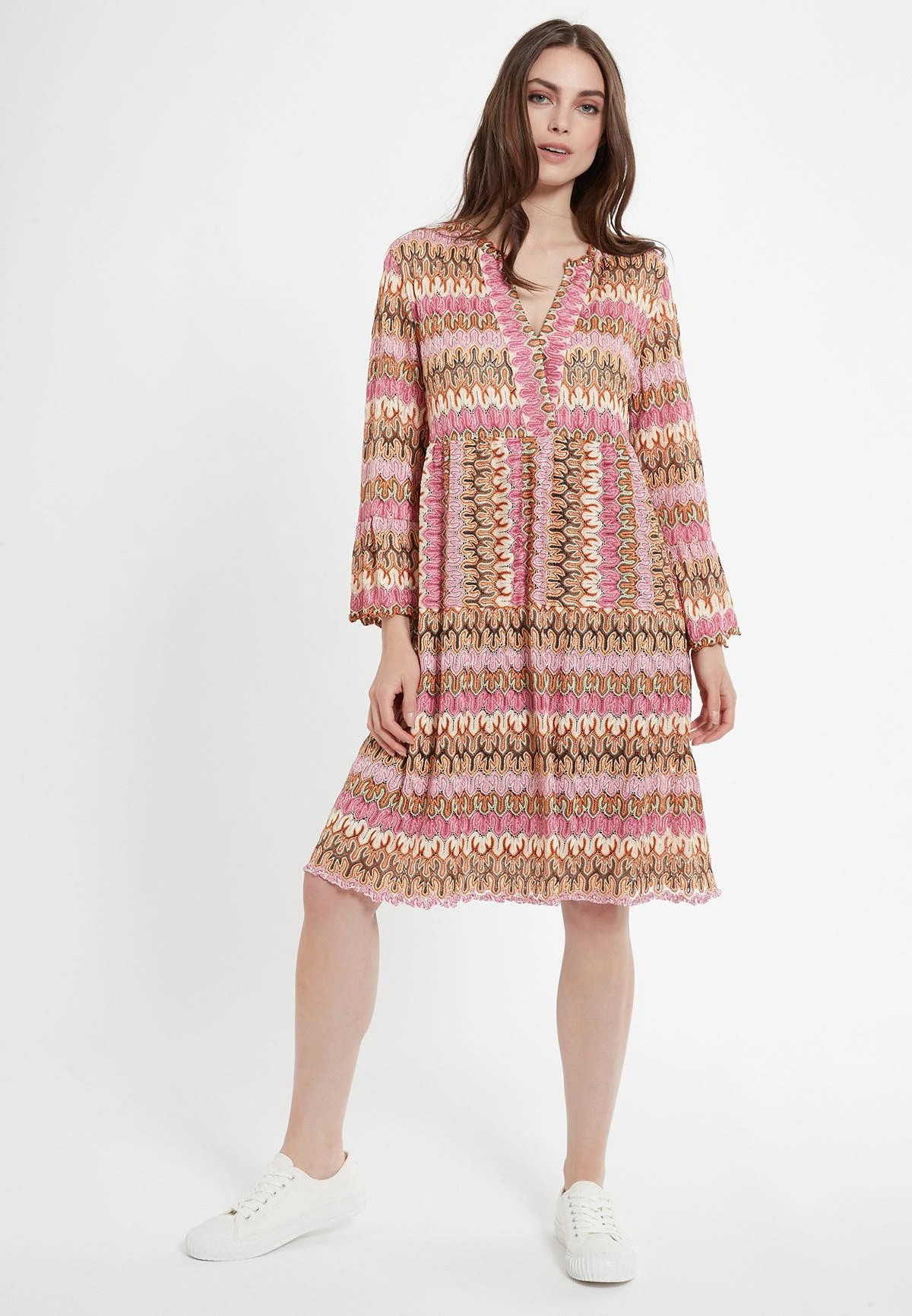 Ana Alcazar Gelaagde Jurk Cilea 1 Ana Alcazar Gelaagde Jurk Cilea