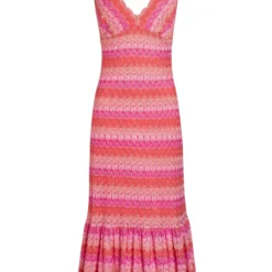 Ana Alcazar Midi Jurk Cyprosa -Goedkope Mooie Kled Winkel ana alcazar 048433 3063 9101