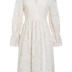 Ana Alcazar Lange Mouwen Jurk Danice -Goedkope Mooie Kled Winkel ana alcazar 048460 30731