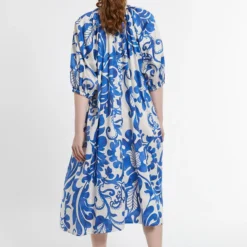 Ana Alcazar Midi Jurk Daela -Goedkope Mooie Kled Winkel ana alcazar 048474 30776