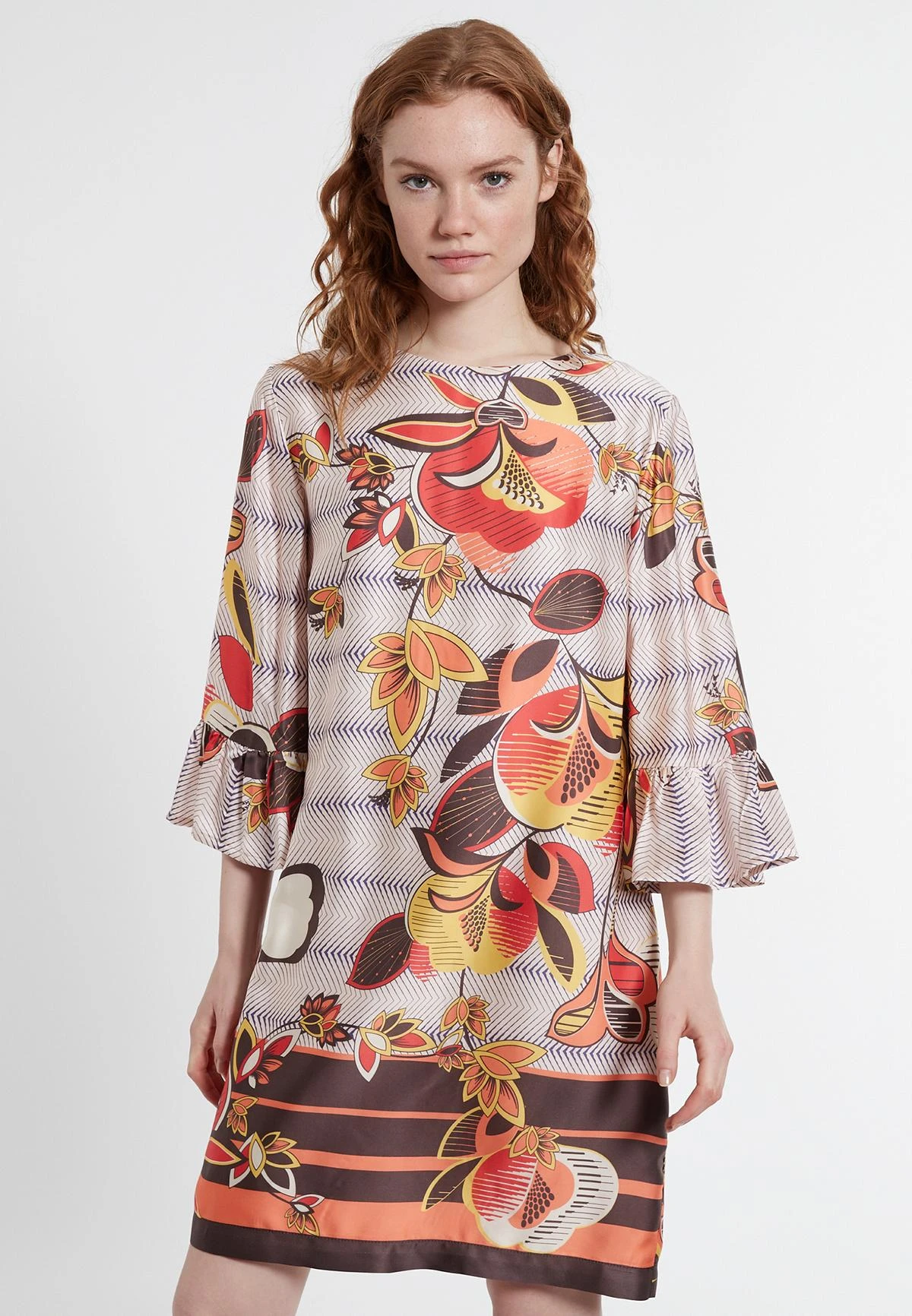 Ana Alcazar A-Lijn Jurk Deloria 2 Ana Alcazar A-Lijn Jurk Deloria - Afbeelding 2