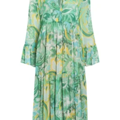 Ana Alcazar Gelaagde Jurk Dianes 13 Ana Alcazar Gelaagde Jurk Dianes -Goedkope Mooie Kled Winkel ana alcazar 048496 30831