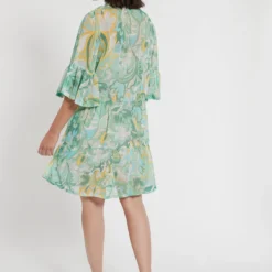 Ana Alcazar Volant Jurk Diany -Goedkope Mooie Kled Winkel ana alcazar 048497 30834