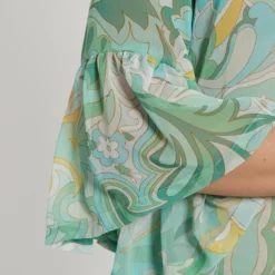 Ana Alcazar Volant Jurk Diany -Goedkope Mooie Kled Winkel ana alcazar 048497 30837