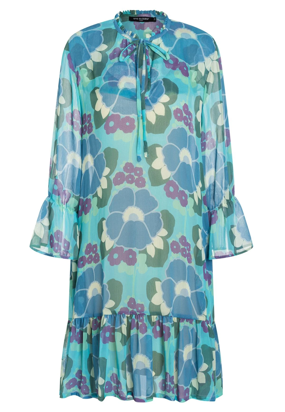 Ana Alcazar Ruches Jurk Dimonis 7 Ana Alcazar Ruches Jurk Dimonis - Afbeelding 7