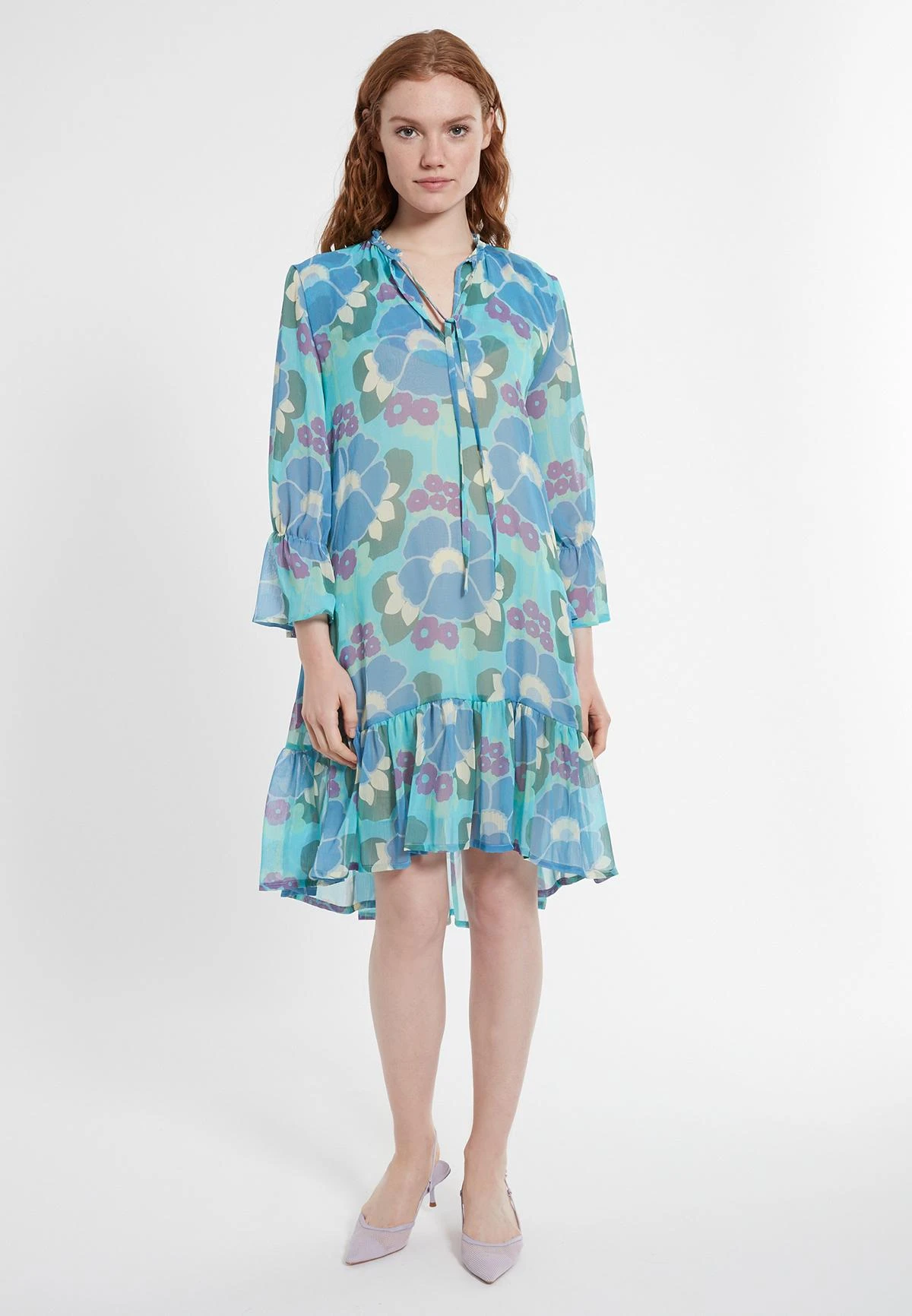 Ana Alcazar Ruches Jurk Dimonis 1 Ana Alcazar Ruches Jurk Dimonis