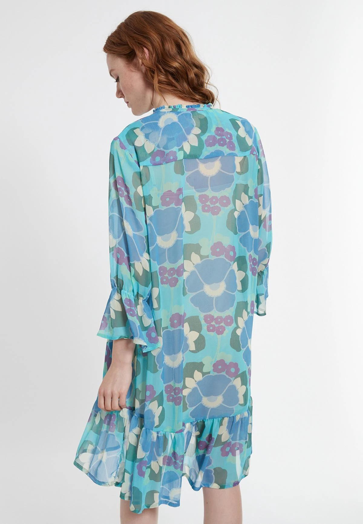 Ana Alcazar Ruches Jurk Dimonis 3 Ana Alcazar Ruches Jurk Dimonis - Afbeelding 3